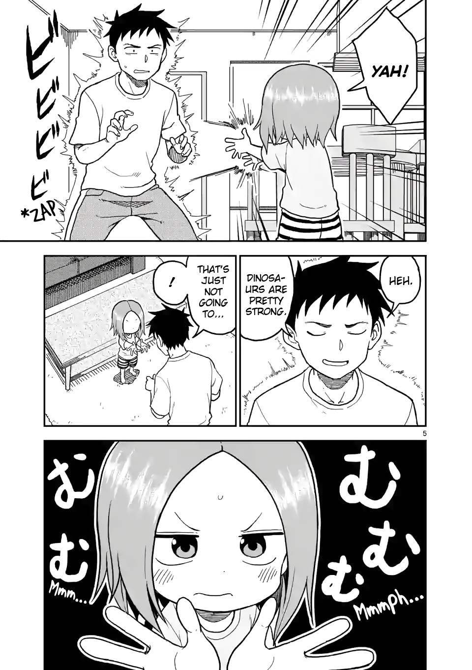 Karakai Jouzu no (Moto) Takagi-san Chapter 106 page 5 - Chapter 106