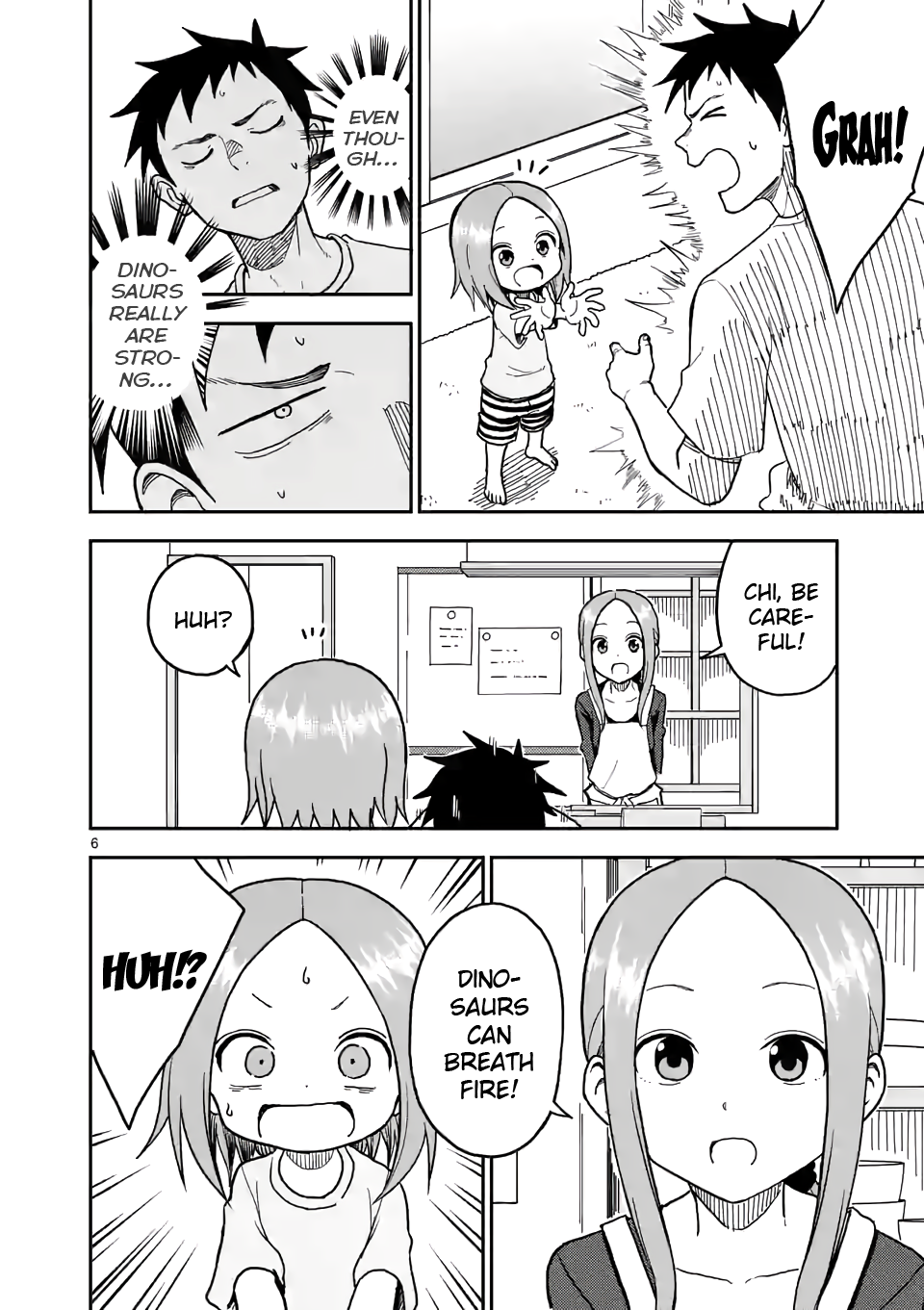 Karakai Jouzu no (Moto) Takagi-san Chapter 106 page 6 - Chapter 106