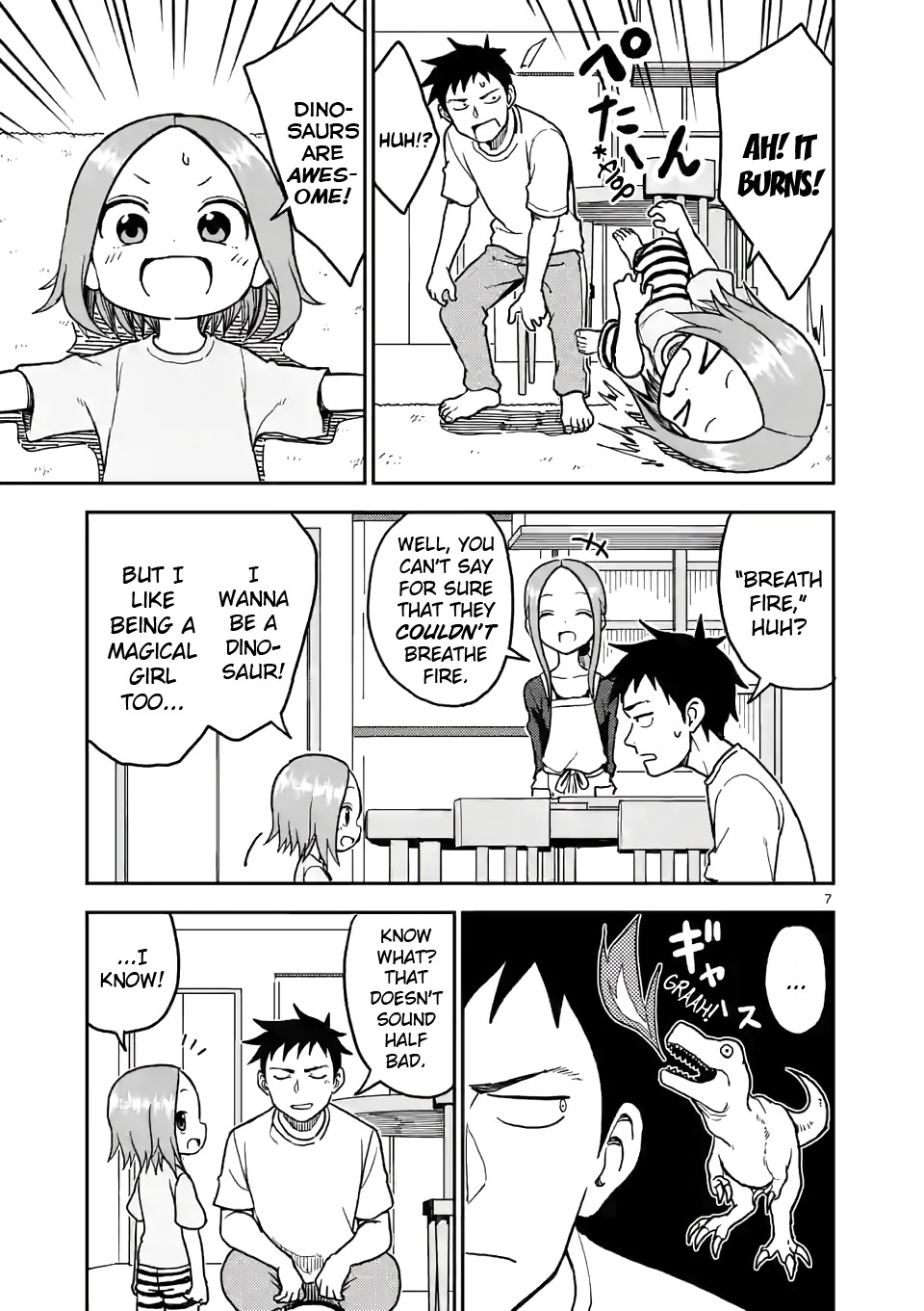 Karakai Jouzu no (Moto) Takagi-san Chapter 106 page 7 - Chapter 106