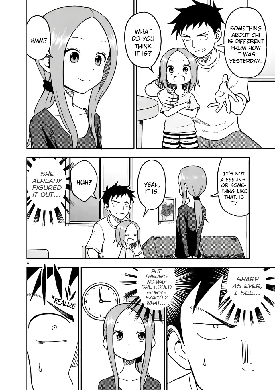 Karakai Jouzu no (Moto) Takagi-san Chapter 107 page 4 - Chapter 107