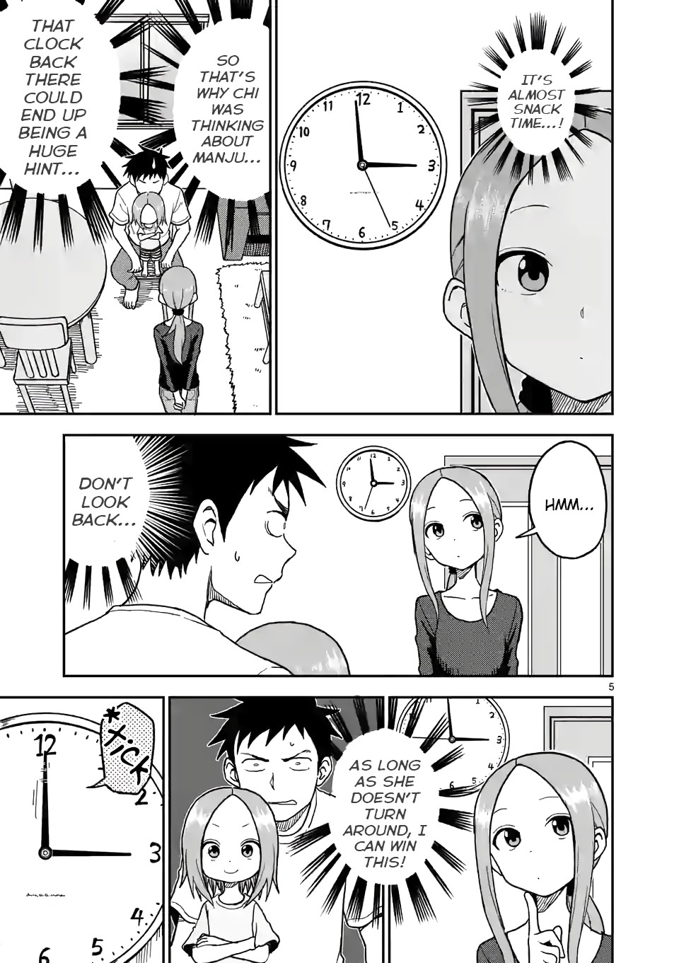 Karakai Jouzu no (Moto) Takagi-san Chapter 107 page 5 - Chapter 107