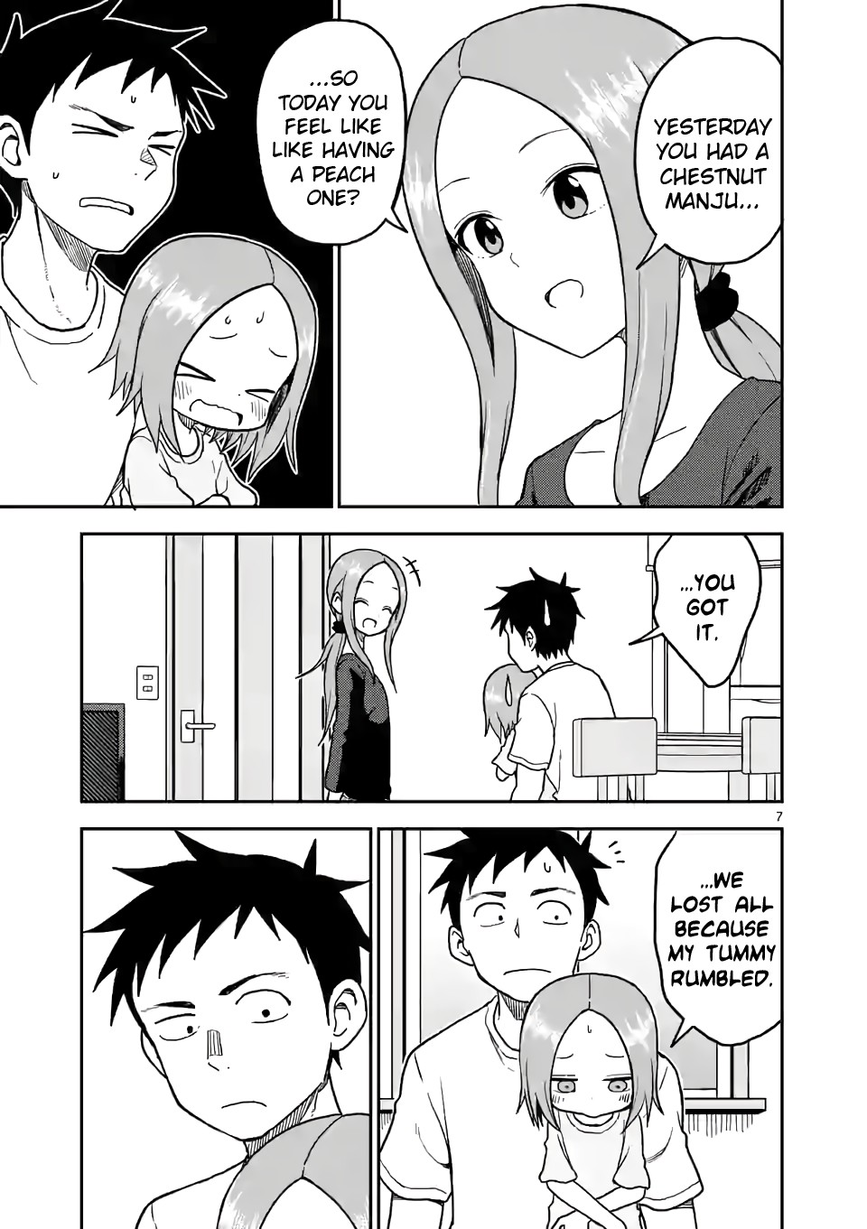 Karakai Jouzu no (Moto) Takagi-san Chapter 107 page 7 - Chapter 107