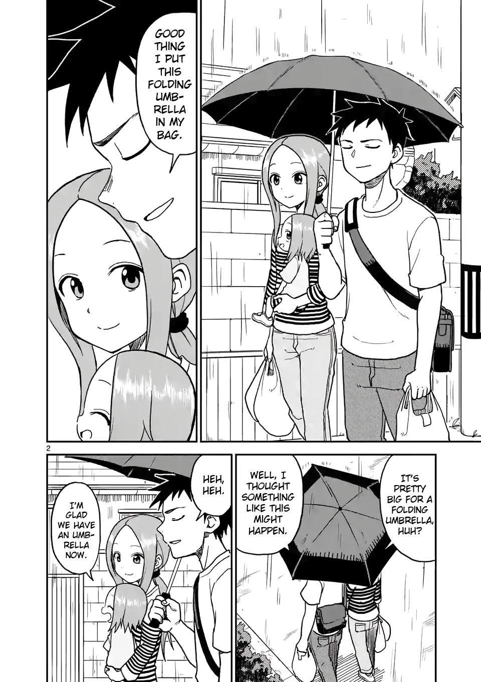 Karakai Jouzu no (Moto) Takagi-san Chapter 108 page 2 - Chapter 108