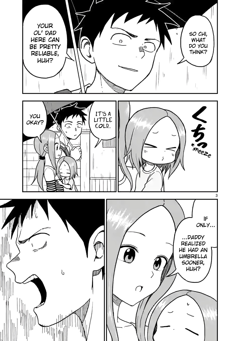 Karakai Jouzu no (Moto) Takagi-san Chapter 108 page 3 - Chapter 108