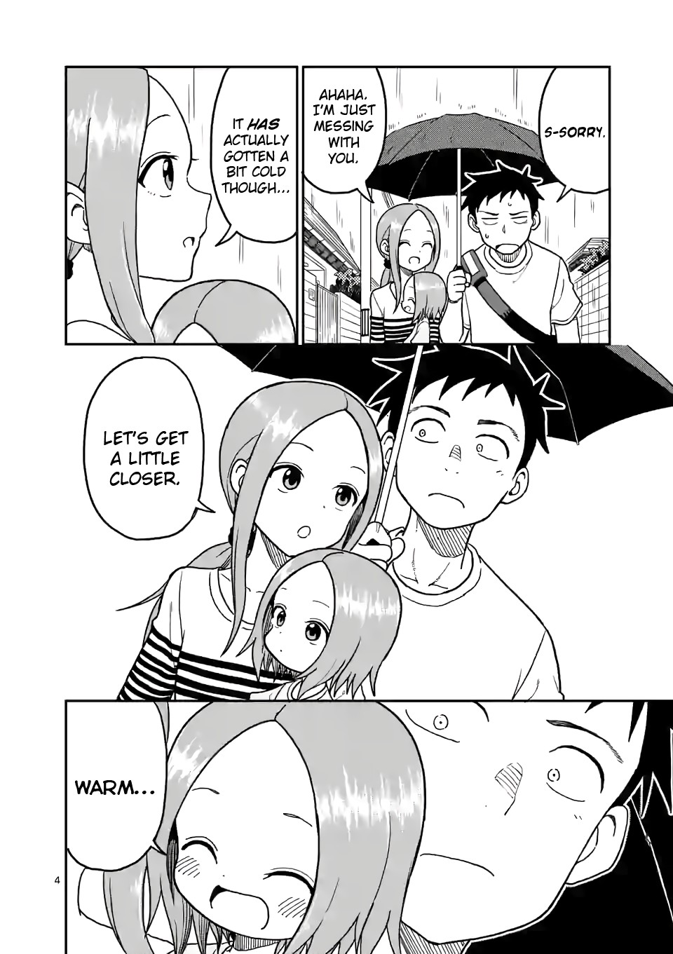 Karakai Jouzu no (Moto) Takagi-san Chapter 108 page 4 - Chapter 108