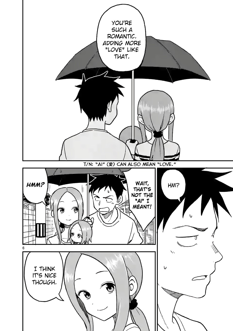 Karakai Jouzu no (Moto) Takagi-san Chapter 108 page 6 - Chapter 108
