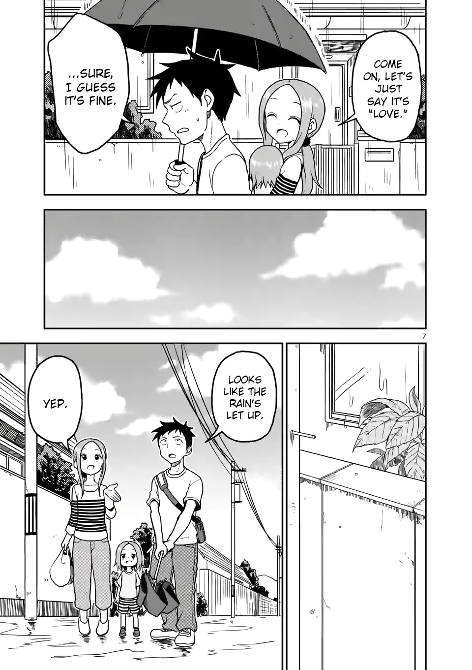 Karakai Jouzu no (Moto) Takagi-san Chapter 108 page 7 - Chapter 108