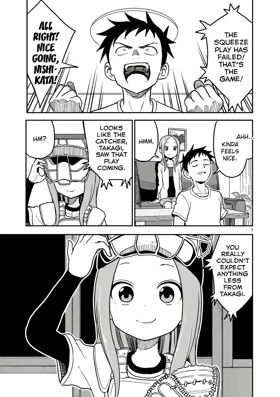 Karakai Jouzu no (Moto) Takagi-san Chapter 109 page 7 - Chapter 109