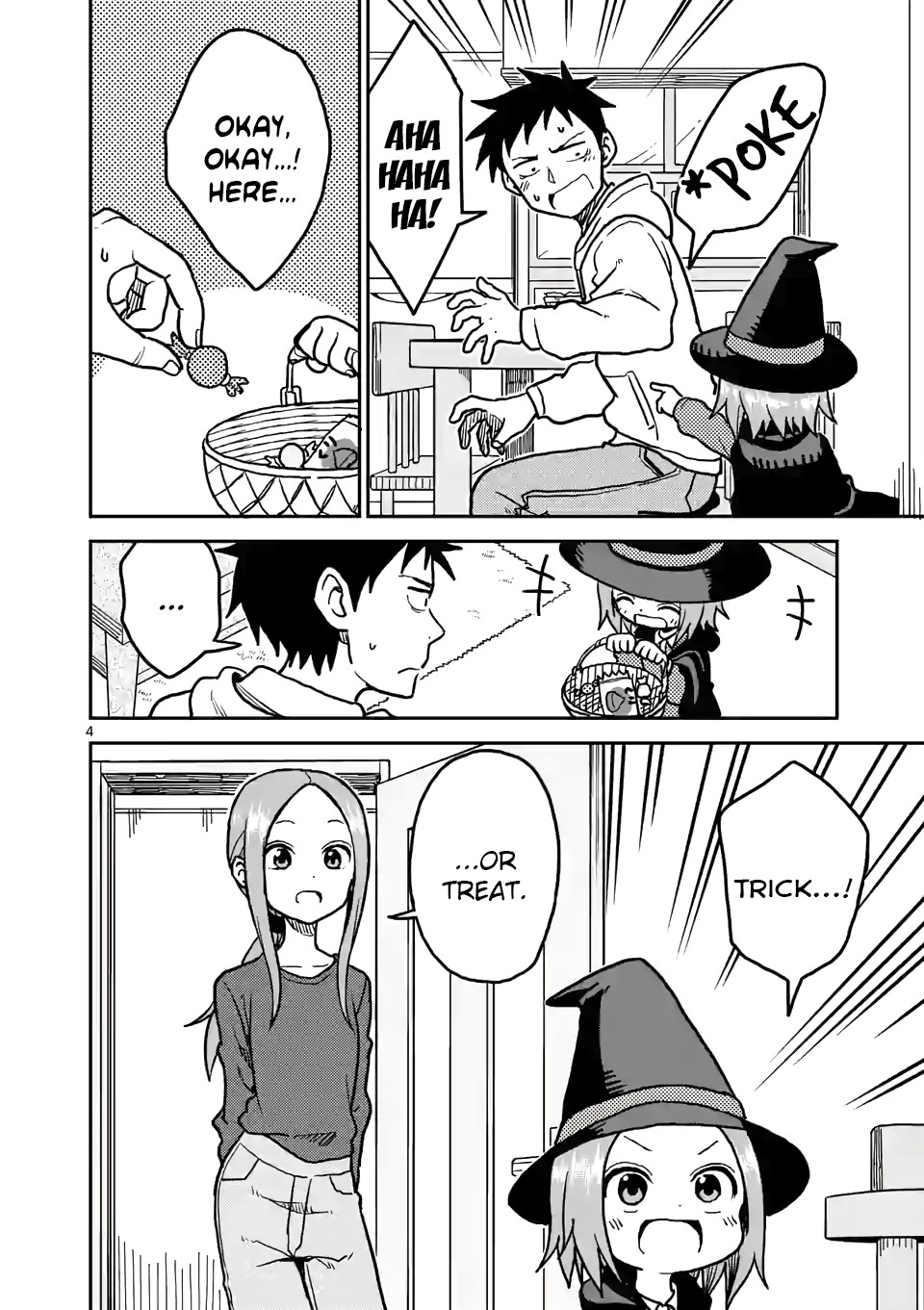 Karakai Jouzu no (Moto) Takagi-san Chapter 110 page 4 - Chapter 110