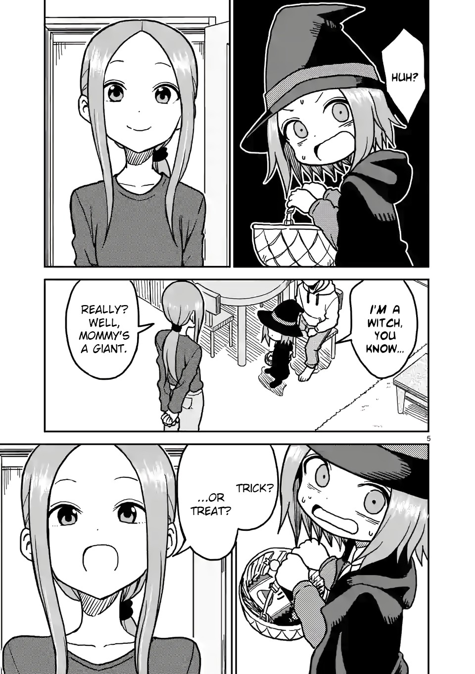 Karakai Jouzu no (Moto) Takagi-san Chapter 110 page 5 - Chapter 110