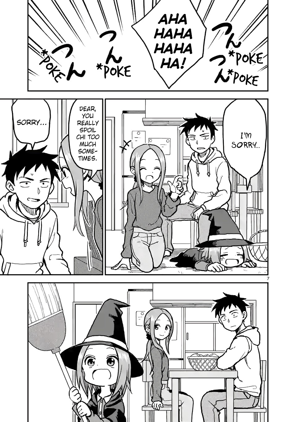 Karakai Jouzu no (Moto) Takagi-san Chapter 110 page 7 - Chapter 110