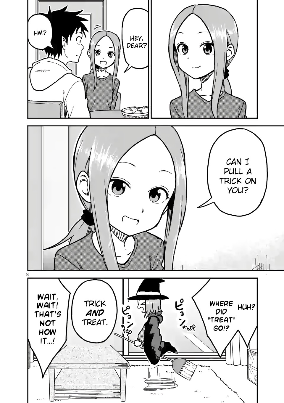 Karakai Jouzu no (Moto) Takagi-san Chapter 110 page 8 - Chapter 110