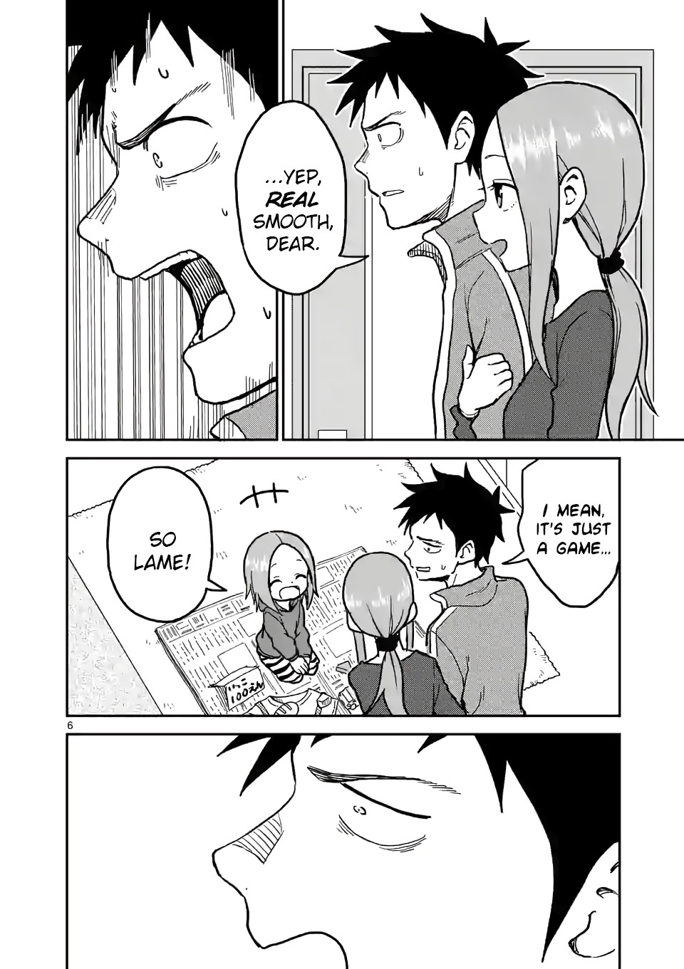 Karakai Jouzu no (Moto) Takagi-san Chapter 111 page 6 - Chapter 111