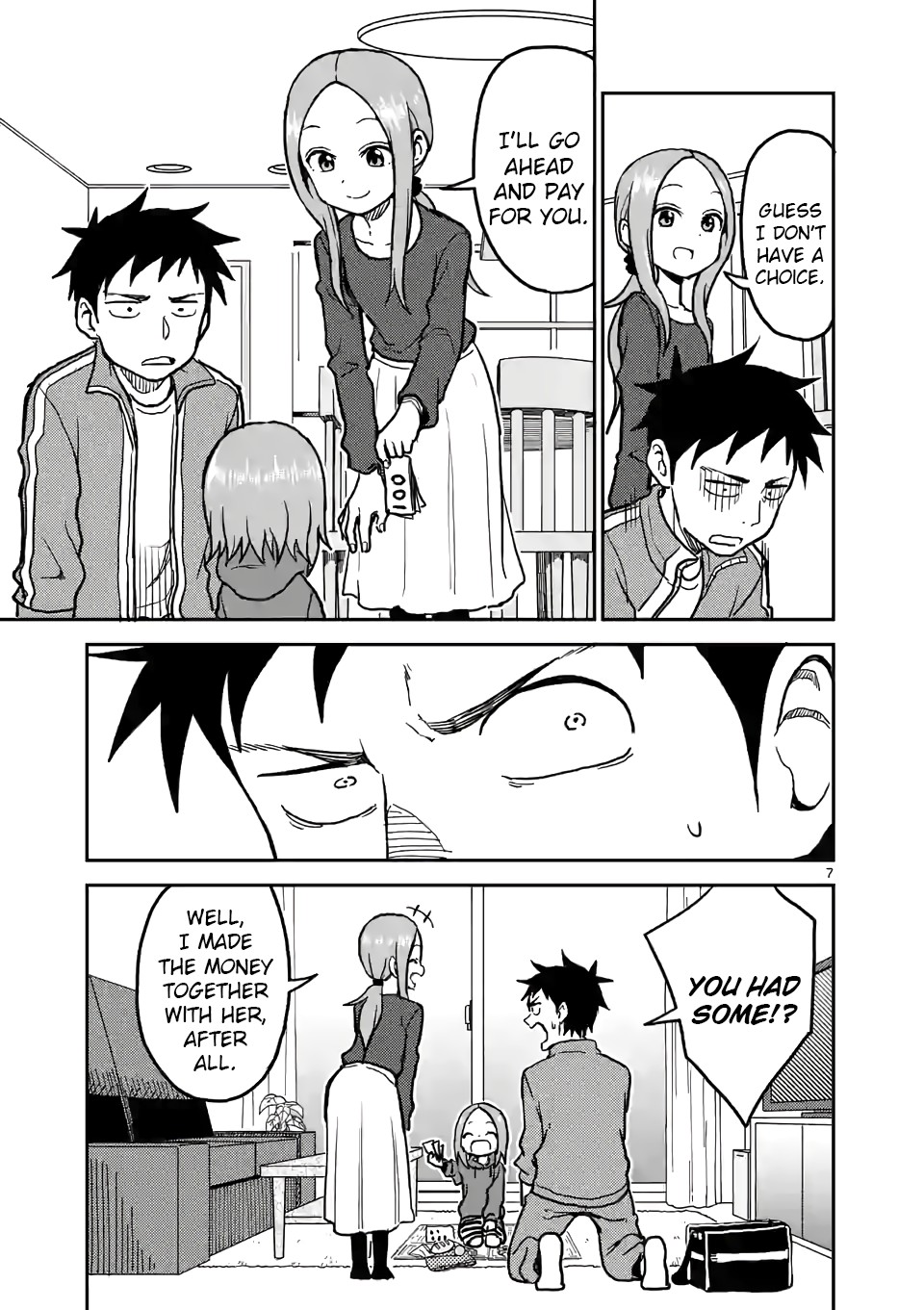 Karakai Jouzu no (Moto) Takagi-san Chapter 111 page 7 - Chapter 111