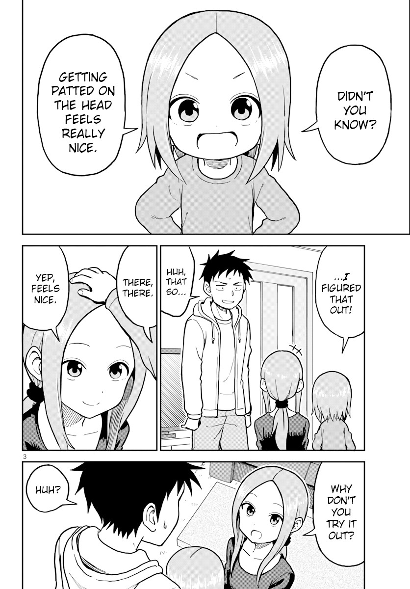 Karakai Jouzu no (Moto) Takagi-san Chapter 112.5 page 3 - Chapter 112.5