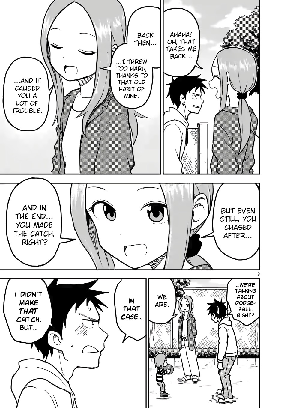 Karakai Jouzu no (Moto) Takagi-san Chapter 112 page 3 - Chapter 112