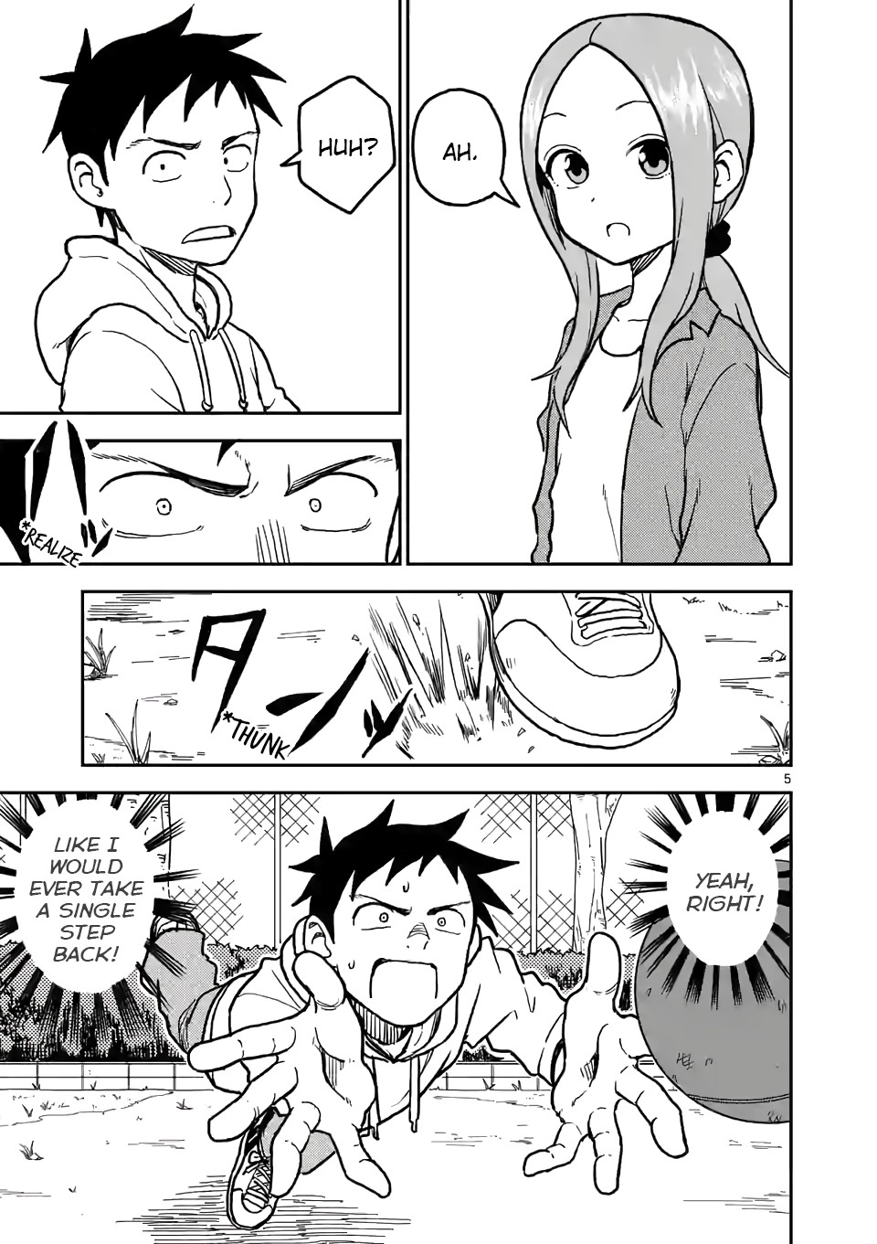 Karakai Jouzu no (Moto) Takagi-san Chapter 112 page 5 - Chapter 112