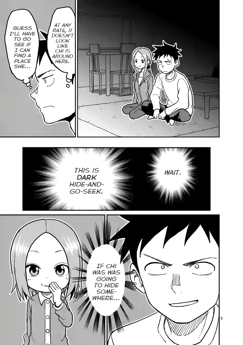 Karakai Jouzu no (Moto) Takagi-san Chapter 114 page 5 - Chapter 114