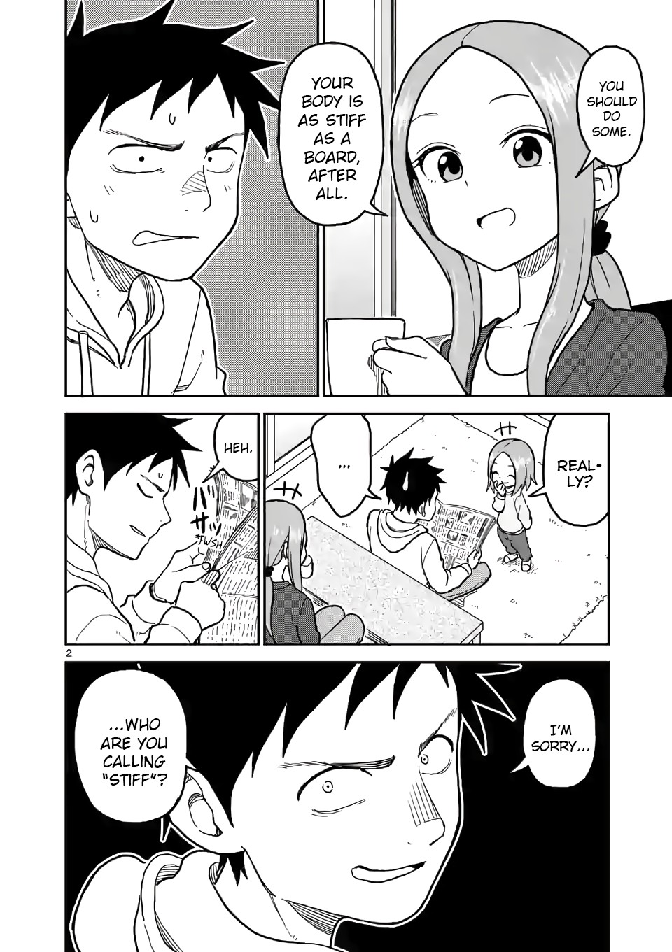 Karakai Jouzu no (Moto) Takagi-san Chapter 115 page 2 - Chapter 115