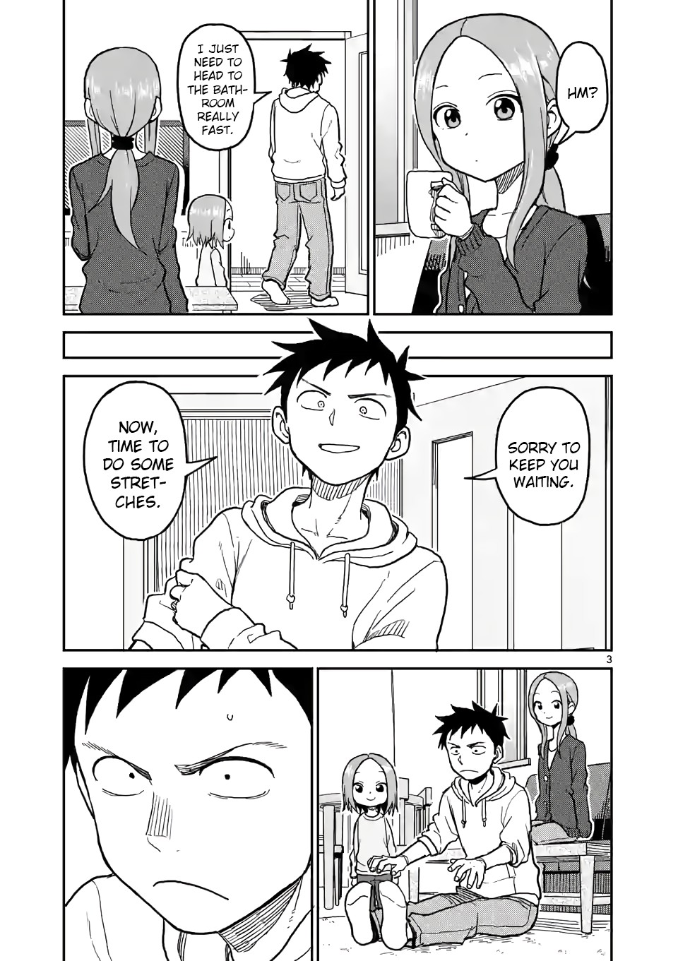 Karakai Jouzu no (Moto) Takagi-san Chapter 115 page 3 - Chapter 115