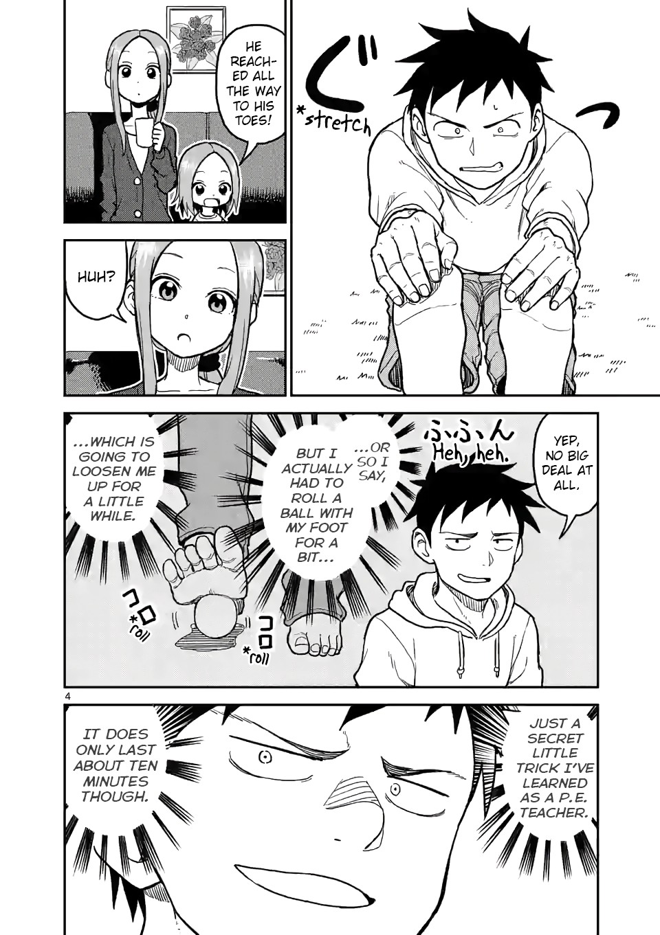 Karakai Jouzu no (Moto) Takagi-san Chapter 115 page 4 - Chapter 115