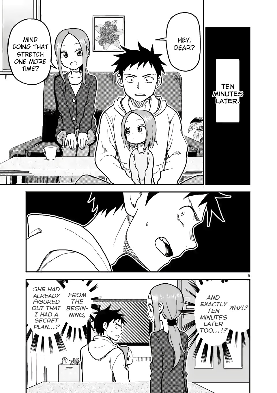 Karakai Jouzu no (Moto) Takagi-san Chapter 115 page 5 - Chapter 115