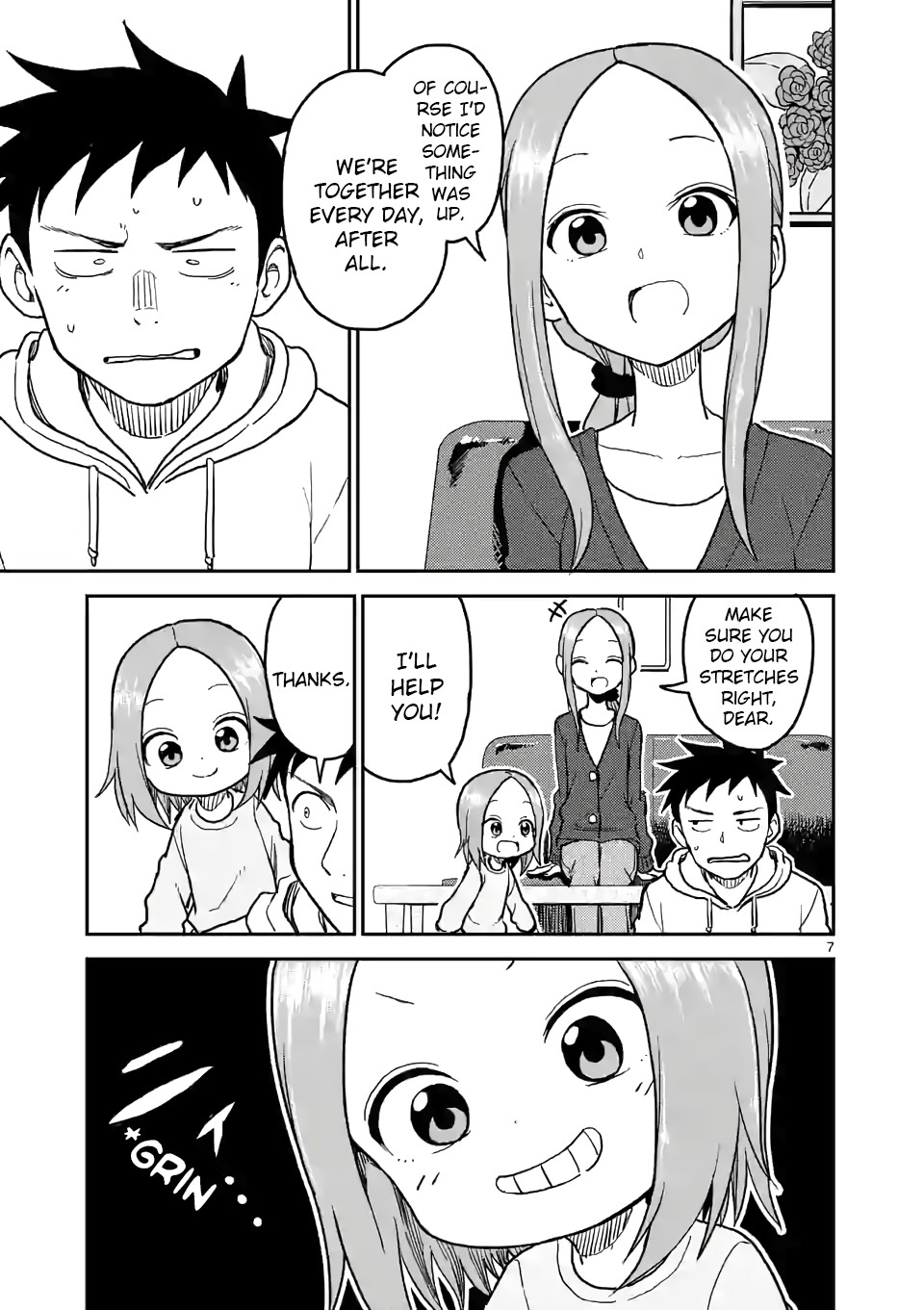 Karakai Jouzu no (Moto) Takagi-san Chapter 115 page 7 - Chapter 115