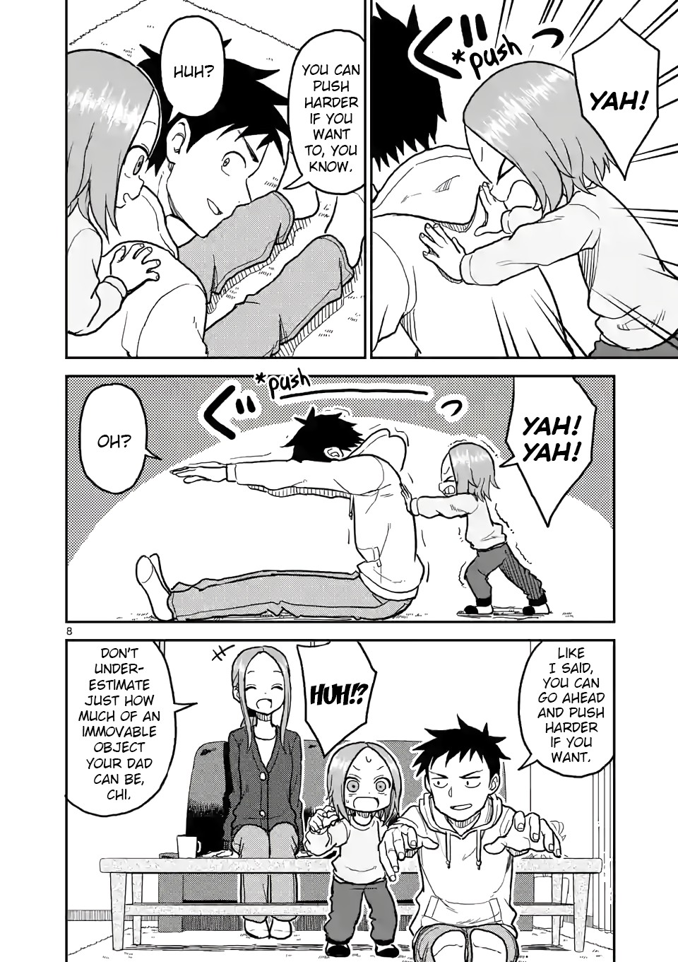 Karakai Jouzu no (Moto) Takagi-san Chapter 115 page 8 - Chapter 115