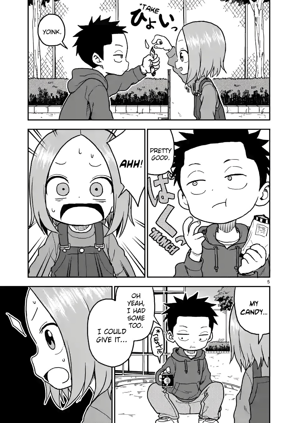 Karakai Jouzu no (Moto) Takagi-san Chapter 116 page 5 - Chapter 116