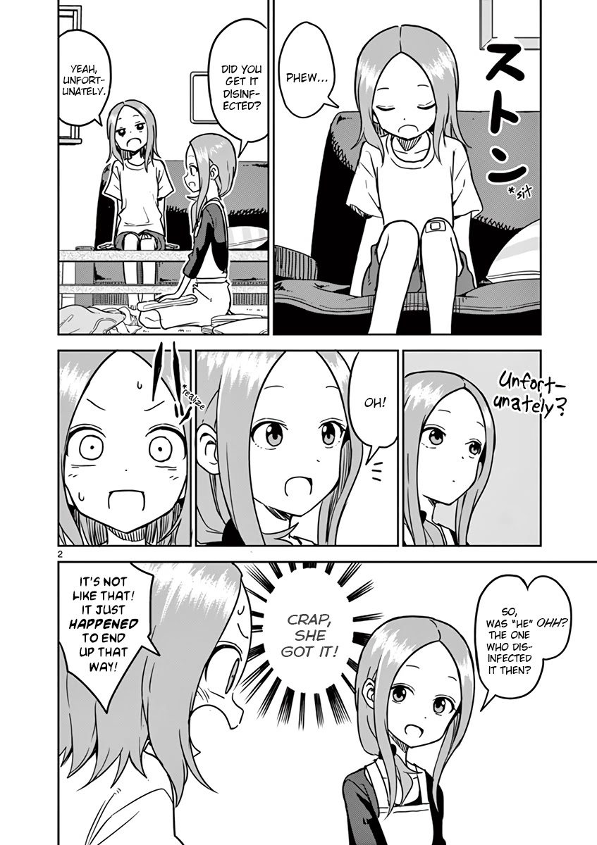 Karakai Jouzu no (Moto) Takagi-san Chapter 117.5 page 2 - Chapter 117.5: Volume 9 Omake Chapter