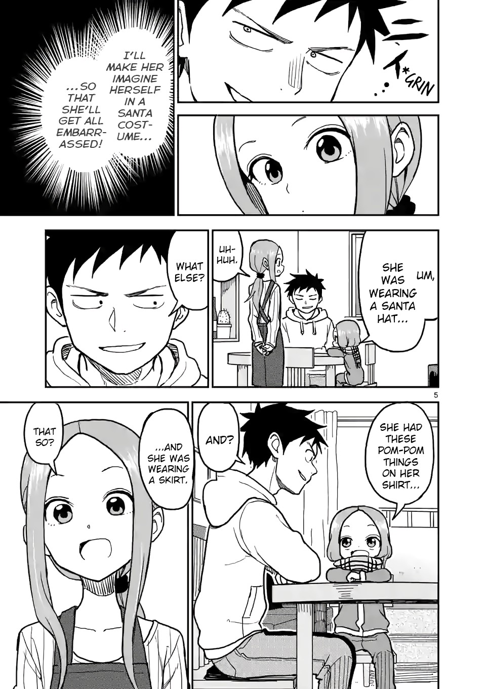 Karakai Jouzu no (Moto) Takagi-san Chapter 117 page 5 - Chapter 117