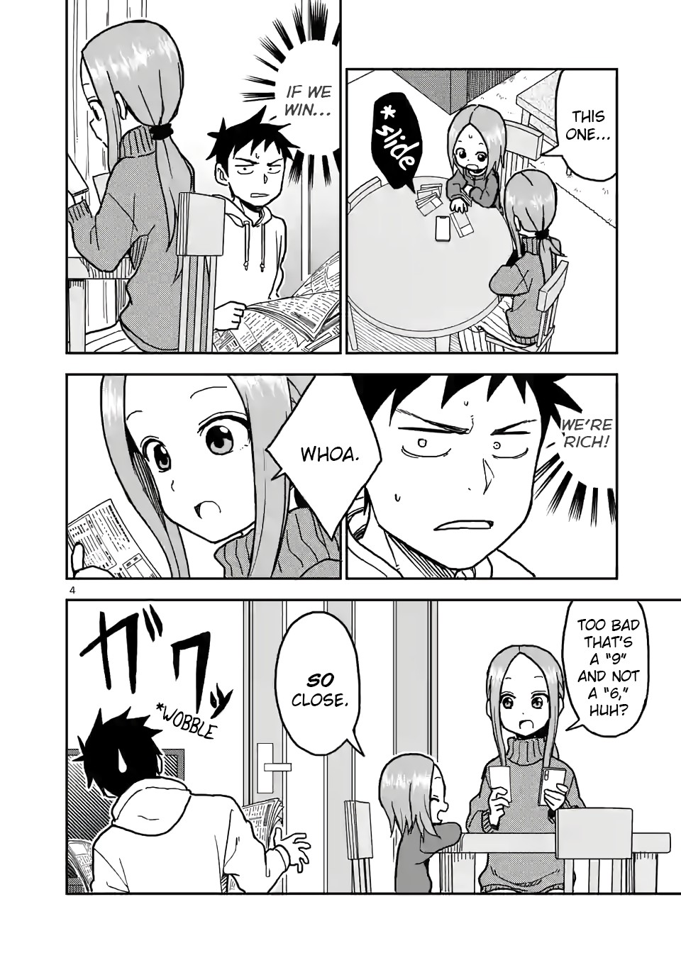 Karakai Jouzu no (Moto) Takagi-san Chapter 119 page 4 - Chapter 119