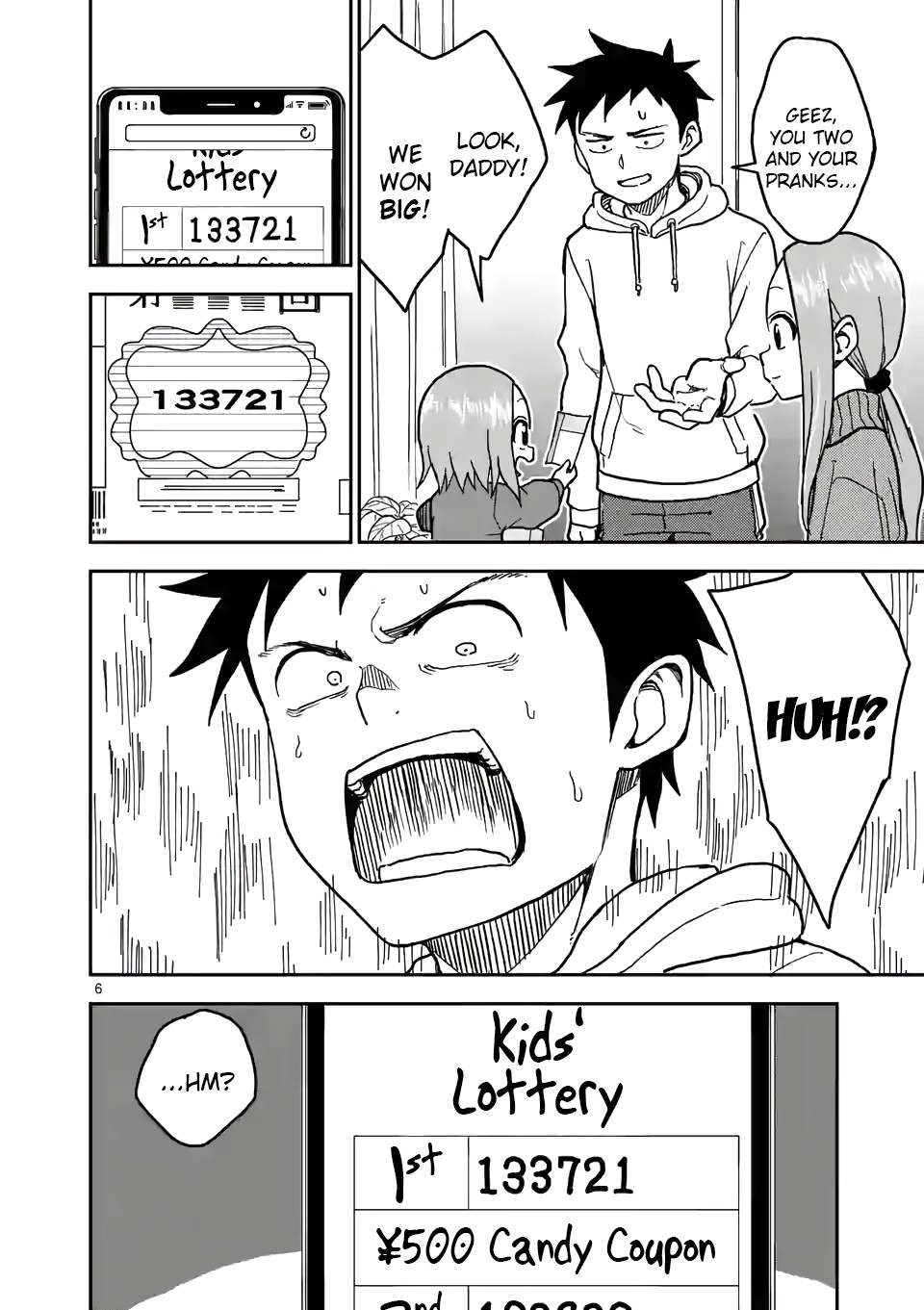 Karakai Jouzu no (Moto) Takagi-san Chapter 119 page 6 - Chapter 119