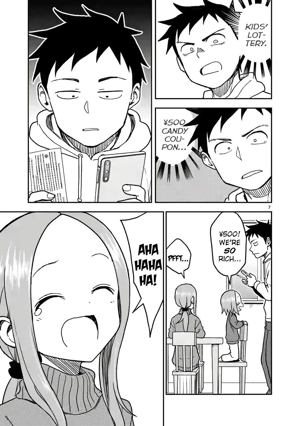 Karakai Jouzu no (Moto) Takagi-san Chapter 119 page 7 - Chapter 119