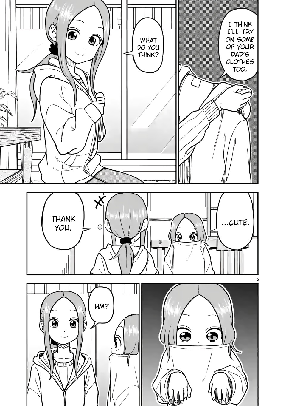 Karakai Jouzu no (Moto) Takagi-san Chapter 120 page 3 - Chapter 120