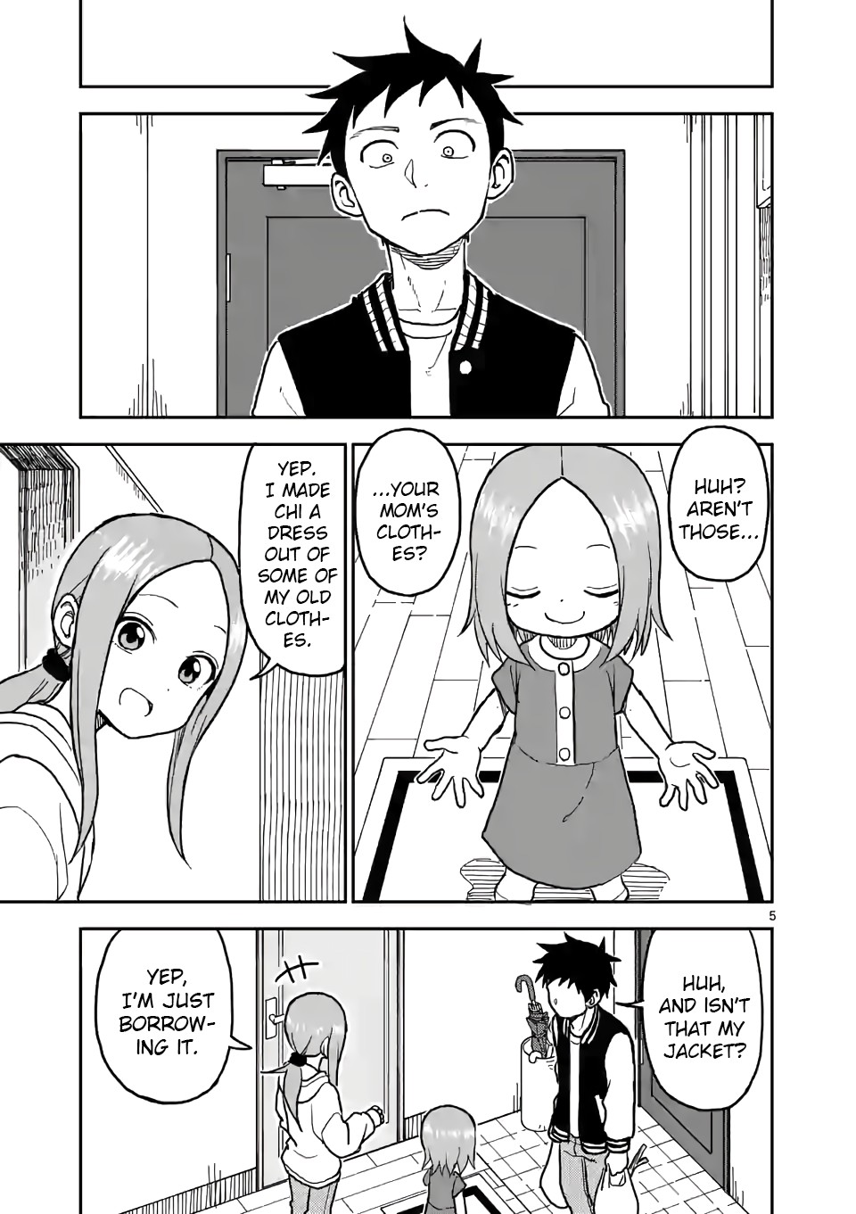 Karakai Jouzu no (Moto) Takagi-san Chapter 120 page 5 - Chapter 120
