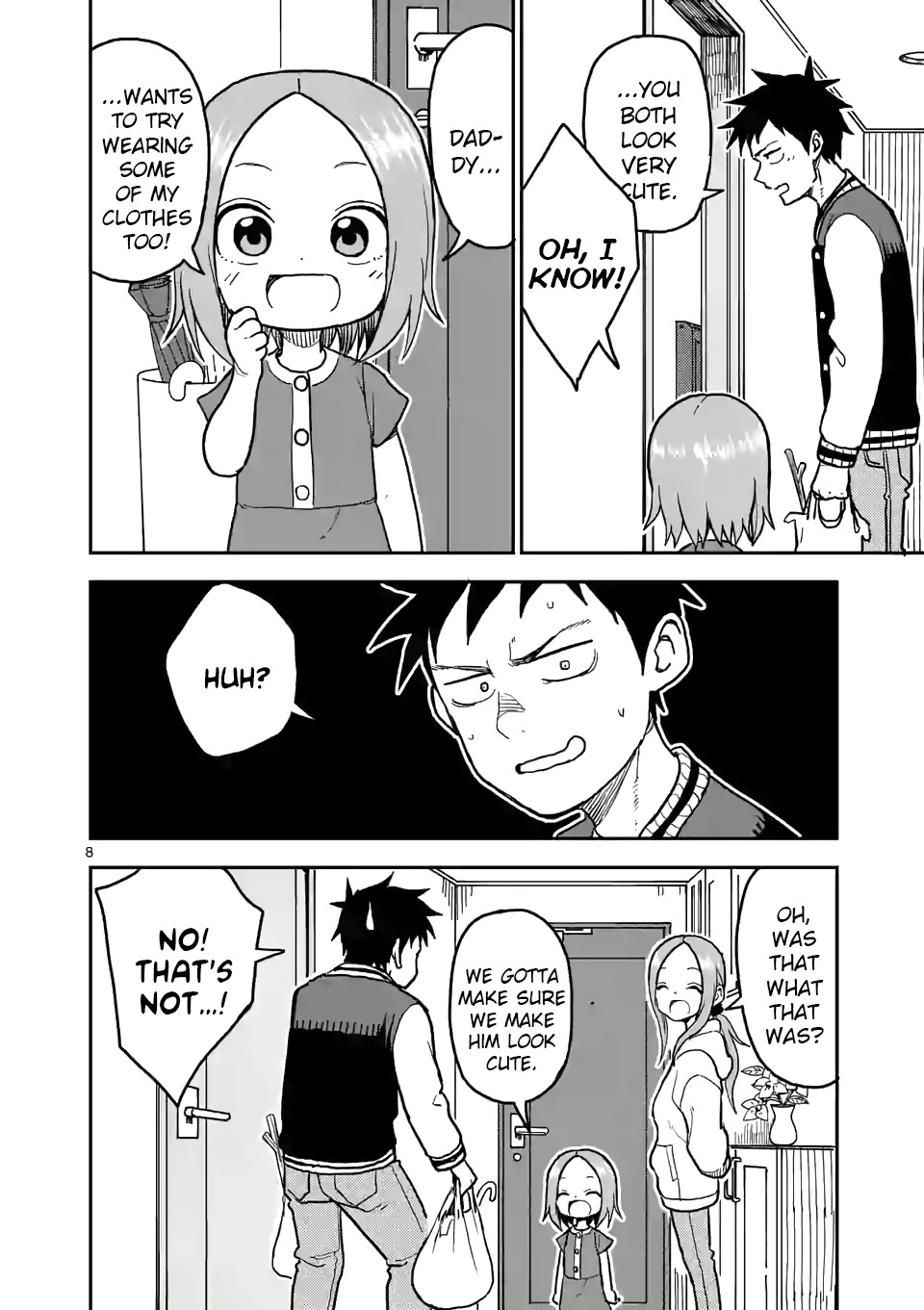 Karakai Jouzu no (Moto) Takagi-san Chapter 120 page 8 - Chapter 120