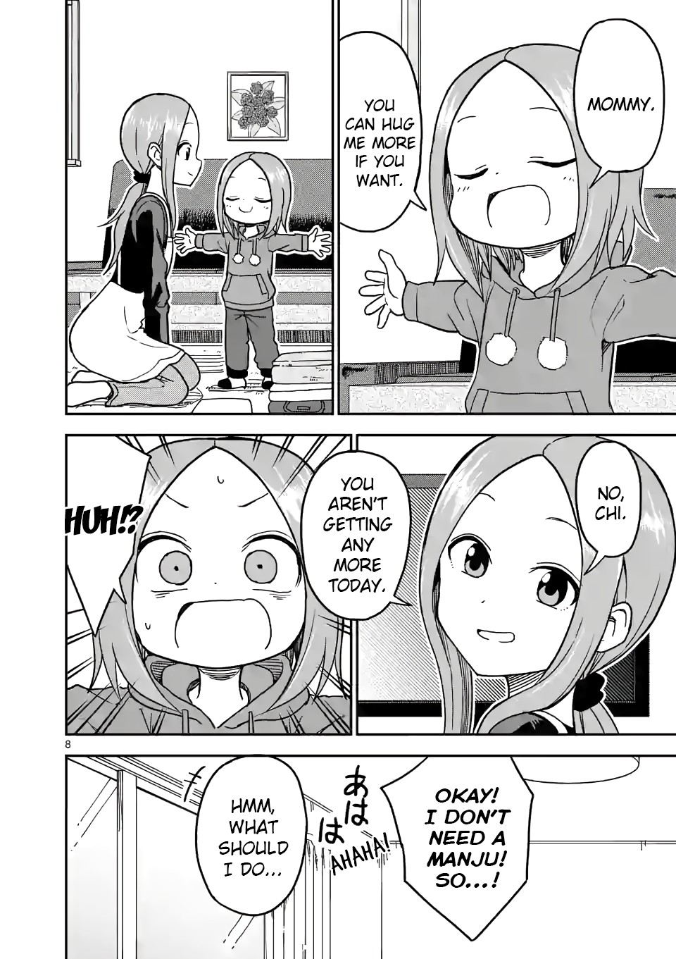 Karakai Jouzu no (Moto) Takagi-san Chapter 121 page 8 - Chapter 121