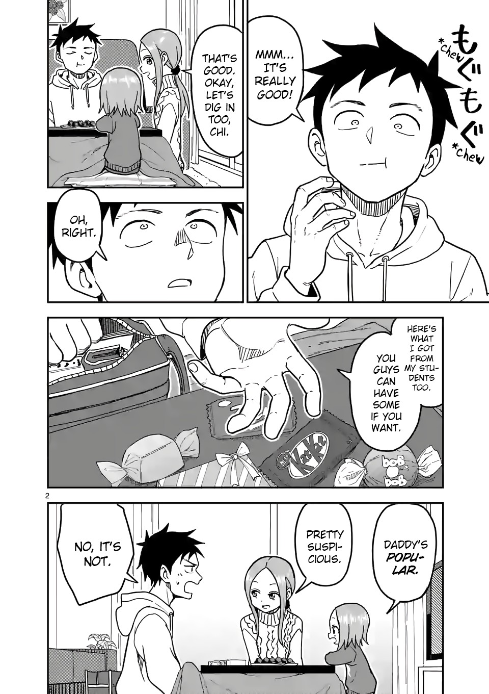 Karakai Jouzu no (Moto) Takagi-san Chapter 122 page 2 - Chapter 122