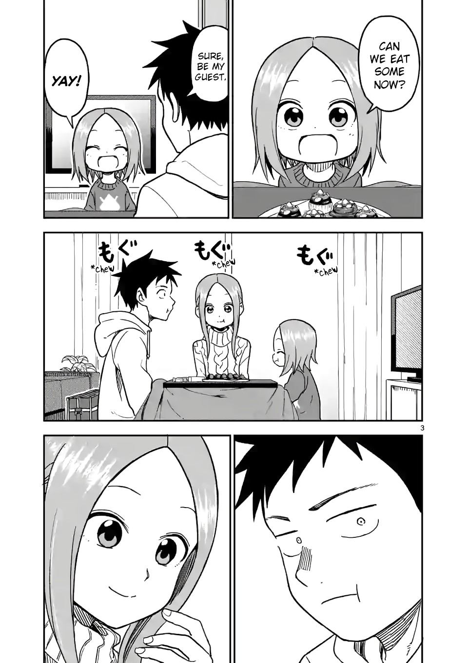 Karakai Jouzu no (Moto) Takagi-san Chapter 122 page 3 - Chapter 122