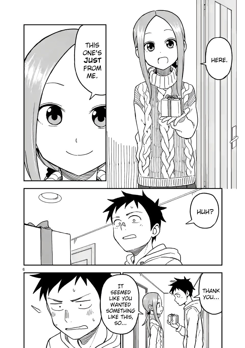 Karakai Jouzu no (Moto) Takagi-san Chapter 122 page 6 - Chapter 122