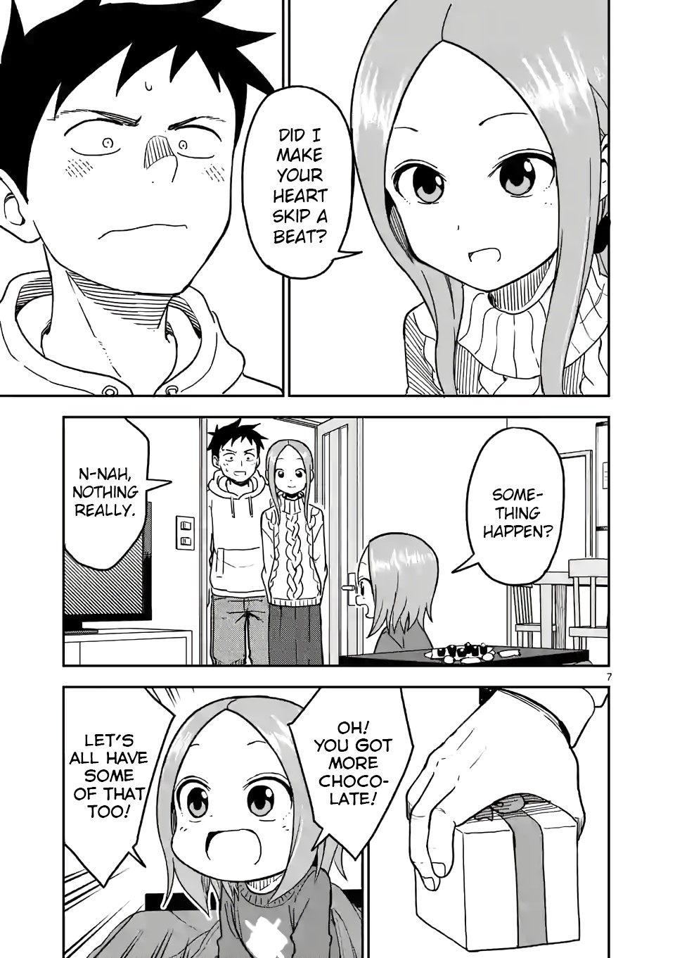 Karakai Jouzu no (Moto) Takagi-san Chapter 122 page 7 - Chapter 122