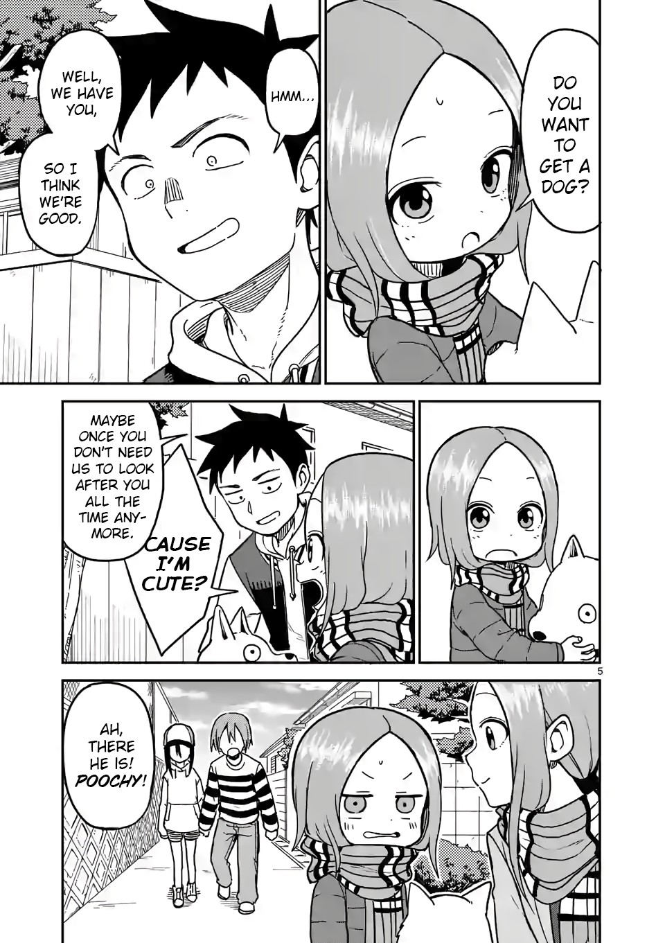 Karakai Jouzu no (Moto) Takagi-san Chapter 123 page 5 - Chapter 123