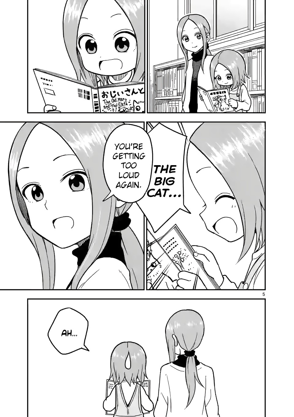 Karakai Jouzu no (Moto) Takagi-san Chapter 124 page 5 - Chapter 124