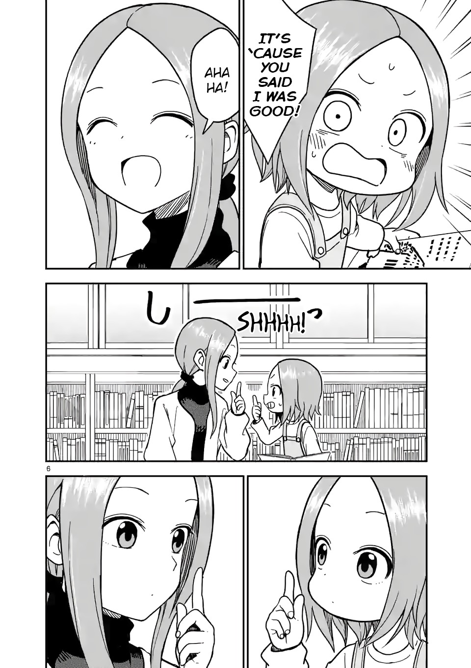 Karakai Jouzu no (Moto) Takagi-san Chapter 124 page 6 - Chapter 124