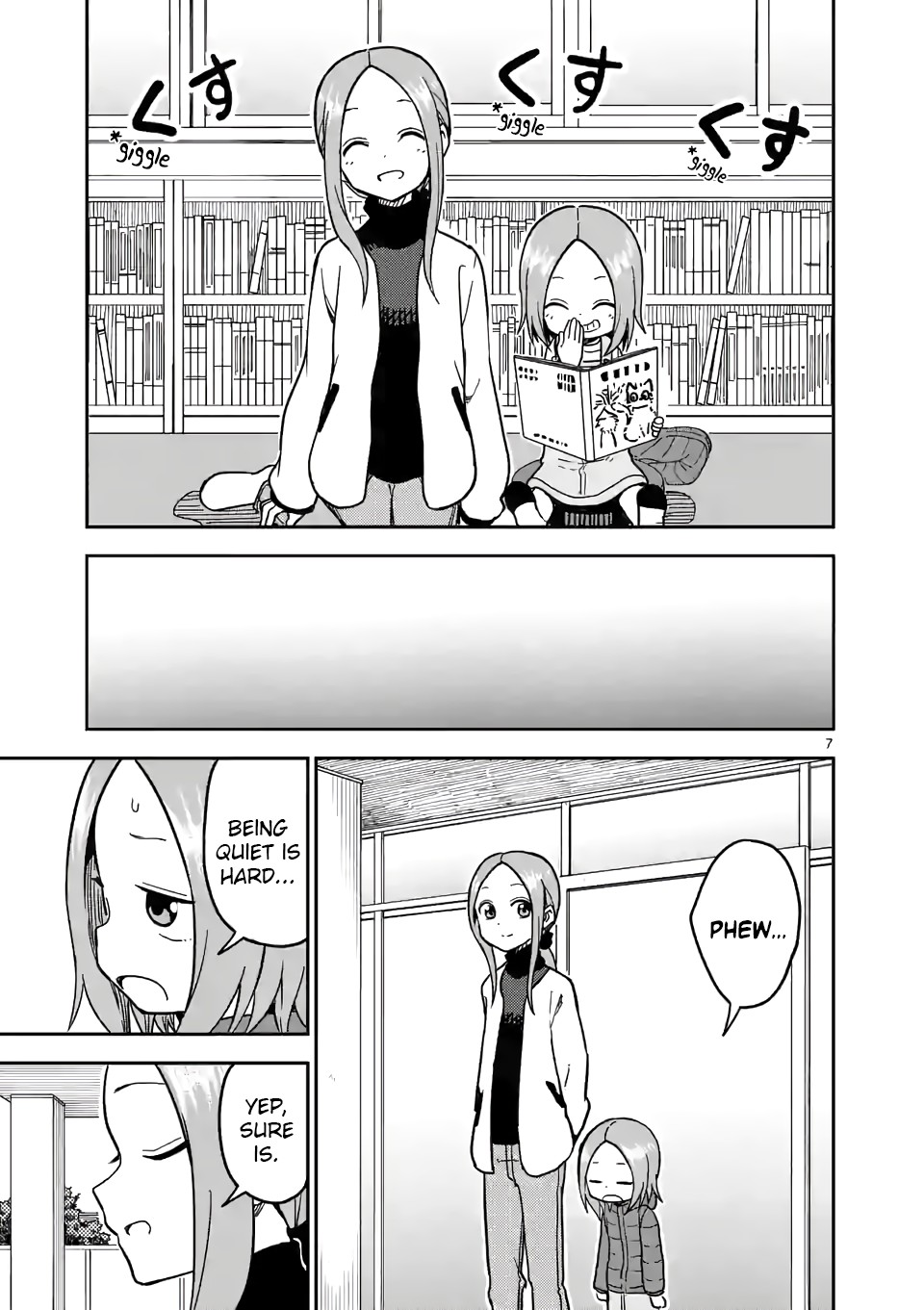 Karakai Jouzu no (Moto) Takagi-san Chapter 124 page 7 - Chapter 124