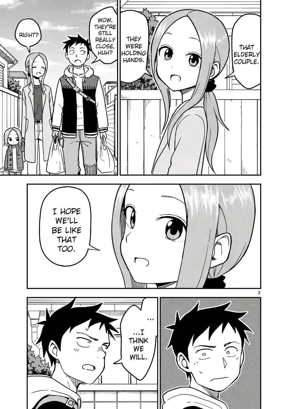 Karakai Jouzu no (Moto) Takagi-san Chapter 125 page 3 - Chapter 125
