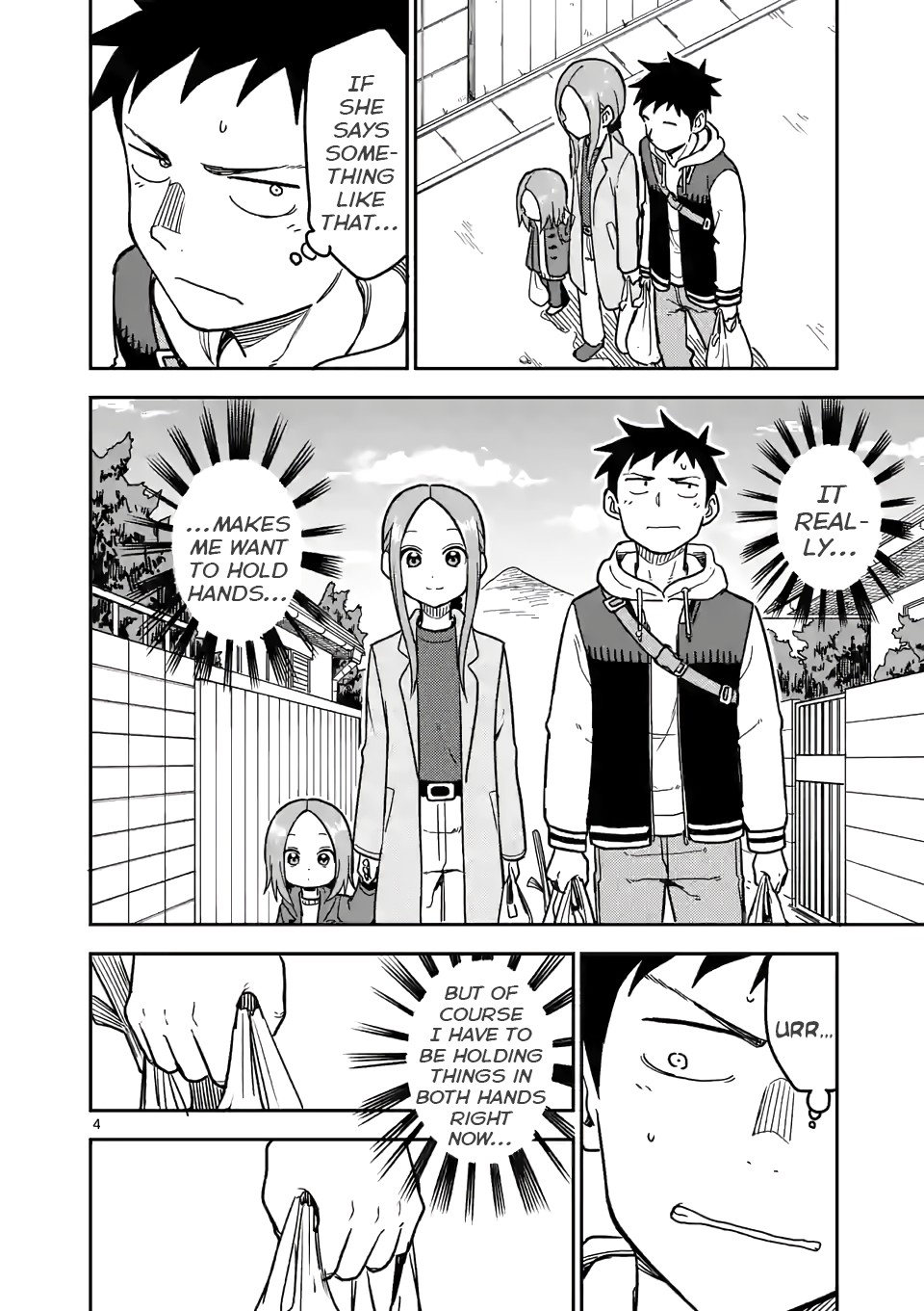 Karakai Jouzu no (Moto) Takagi-san Chapter 125 page 4 - Chapter 125