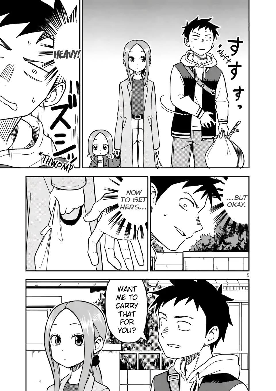 Karakai Jouzu no (Moto) Takagi-san Chapter 125 page 5 - Chapter 125