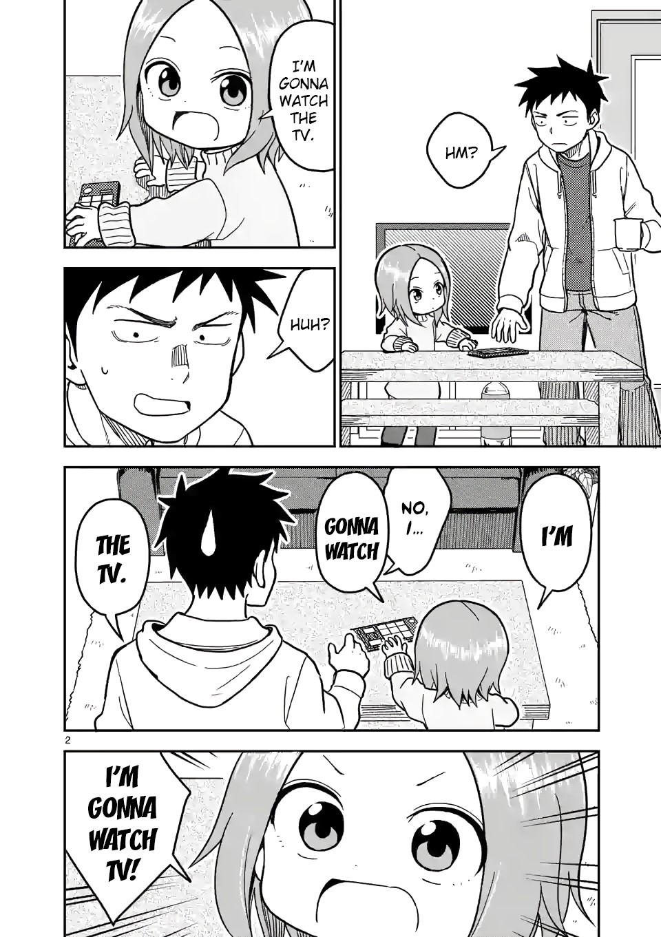 Karakai Jouzu no (Moto) Takagi-san Chapter 126 page 2 - Chapter 126
